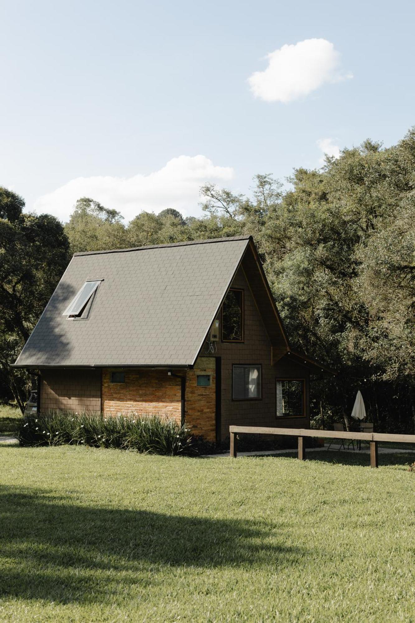 Chalet Sereno Quatro Barras Exterior photo
